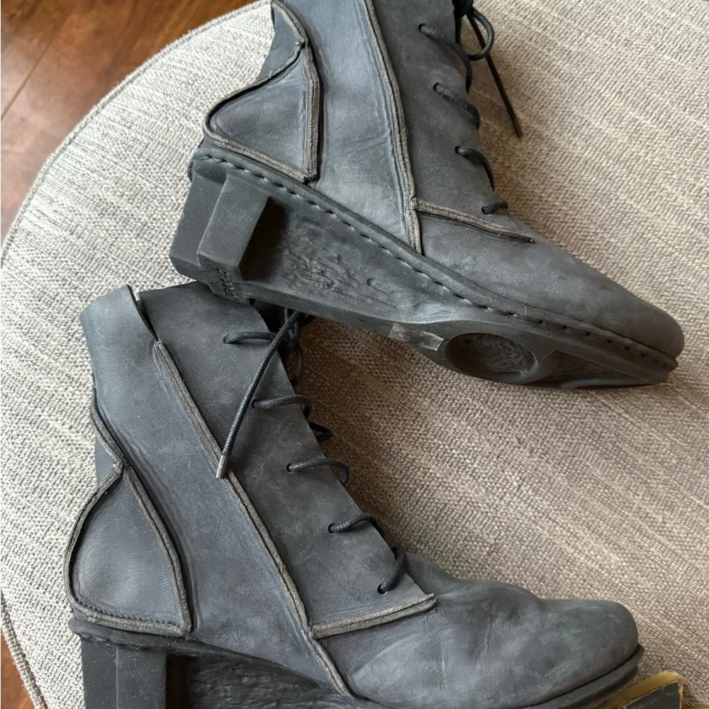 Trippen Leather Ankle Boots Women’s 40 9 - Picture 8 of 14